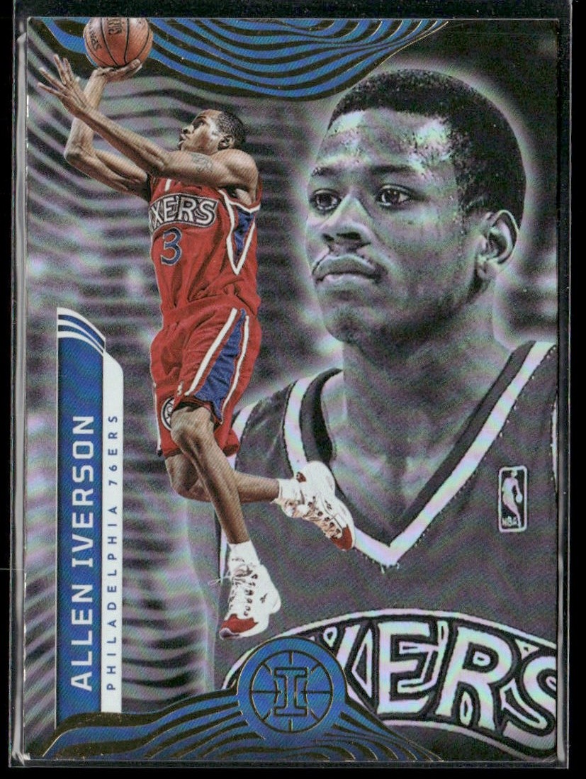 2021-22 Panini Illusions Allen Iverson Philadelphia 76ers #130