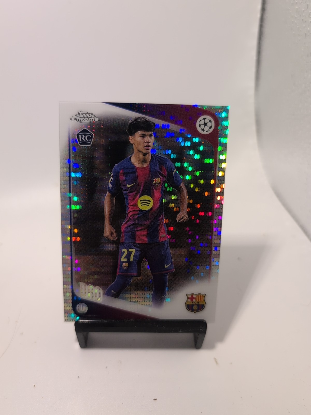 25-26 Topps UEFA Club Competitions Pedro Fernandez 111 RC Dro PULSAR REFRACTOR