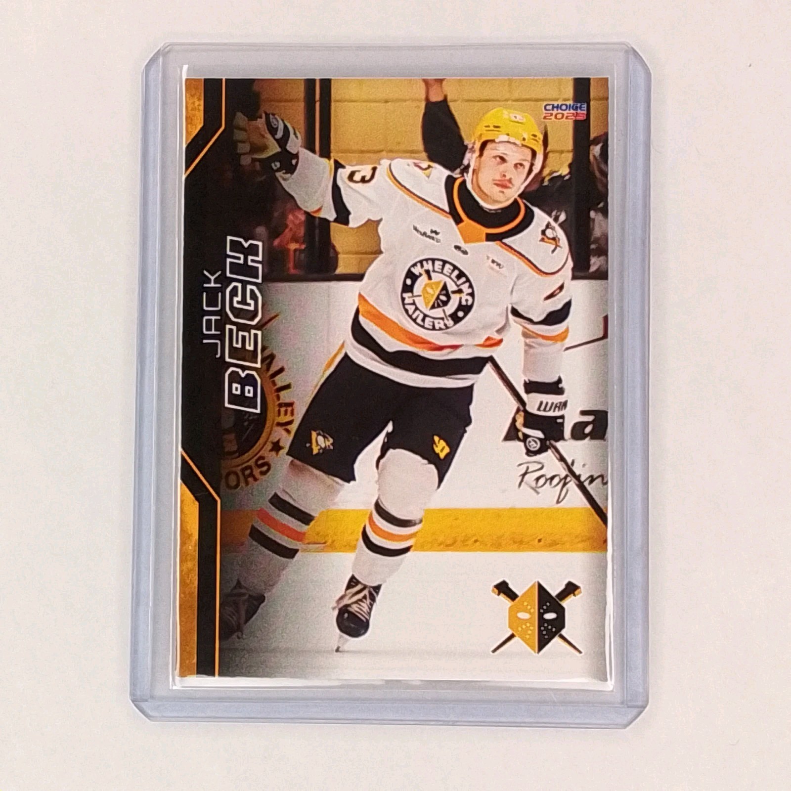 2024-25 Choice Wheeling Nailers – Jack Beck #01 (RC) ECHL Hockey Card