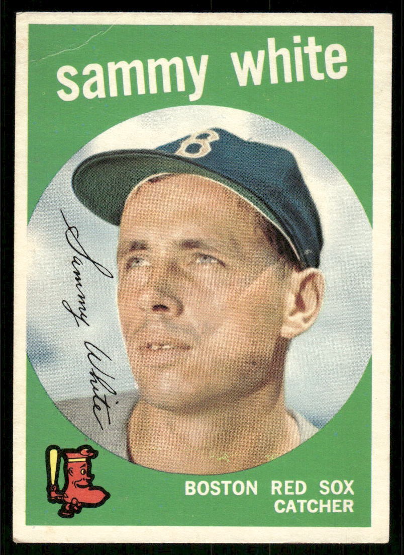 1959 Topps Sammy White #486 Boston Red Sox