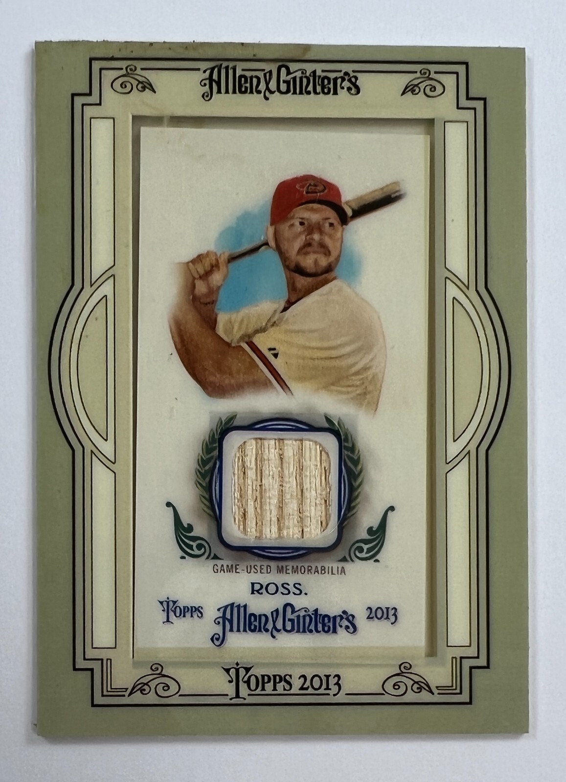 2013 Topps Allen & Ginter AGR-CR Cody Ross Mini Frame Relic AR58