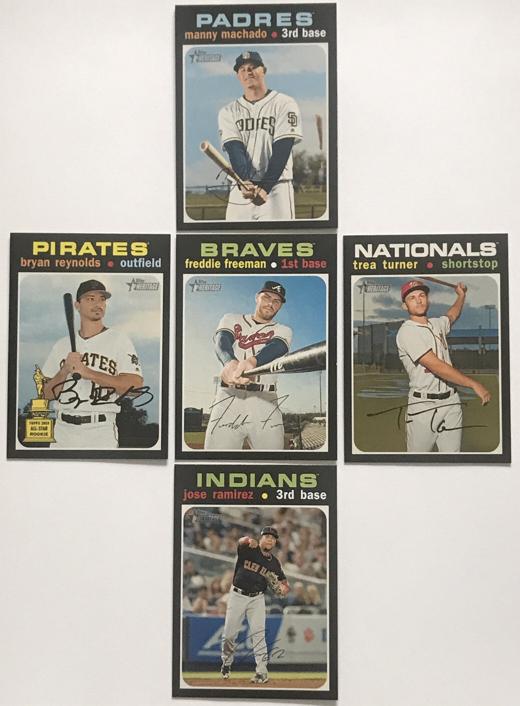 2020 Topps Heritage singles PICK 5 FOR $1 Complete your set! Volume ship! #1-400