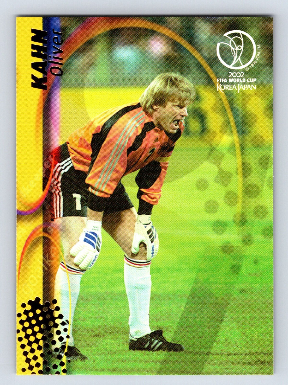 Oliver Kahn 2002 Panini FIFA World Cup Korea/Japan #50 Bayern Munich Germany