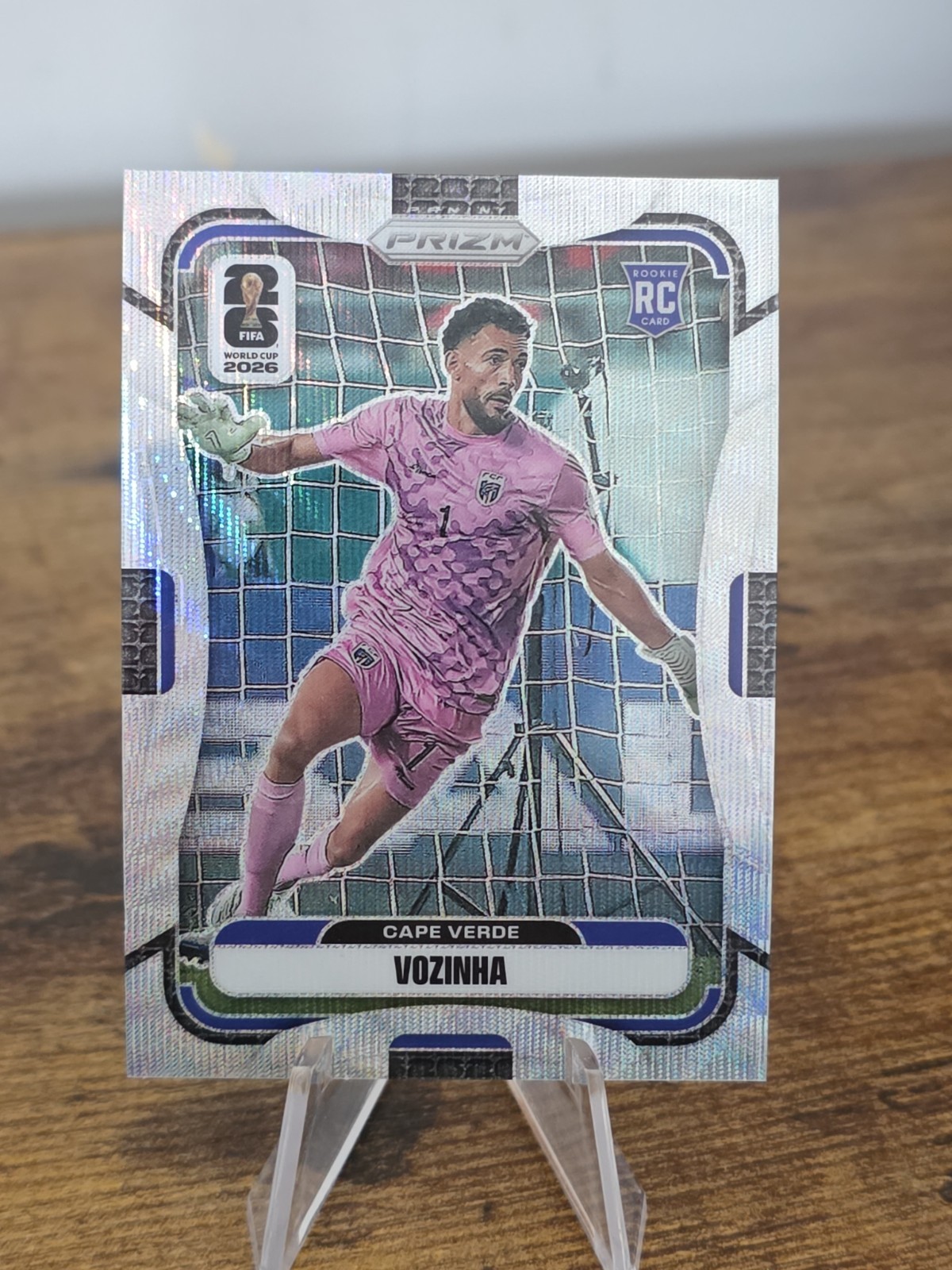 2026 Panini Prizm World Cup Vozinha Silver Wave Prizm RC