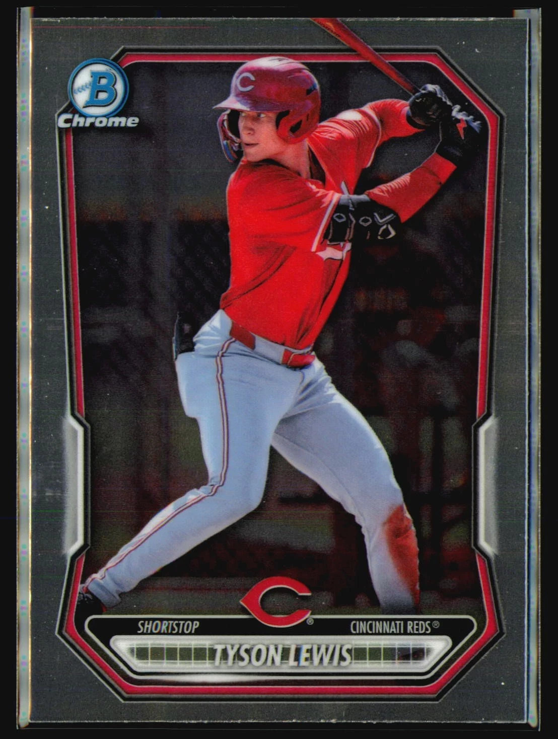 2026 Bowman Tyson Lewis Chrome Prospects #BCP-5 Cincinnati Reds