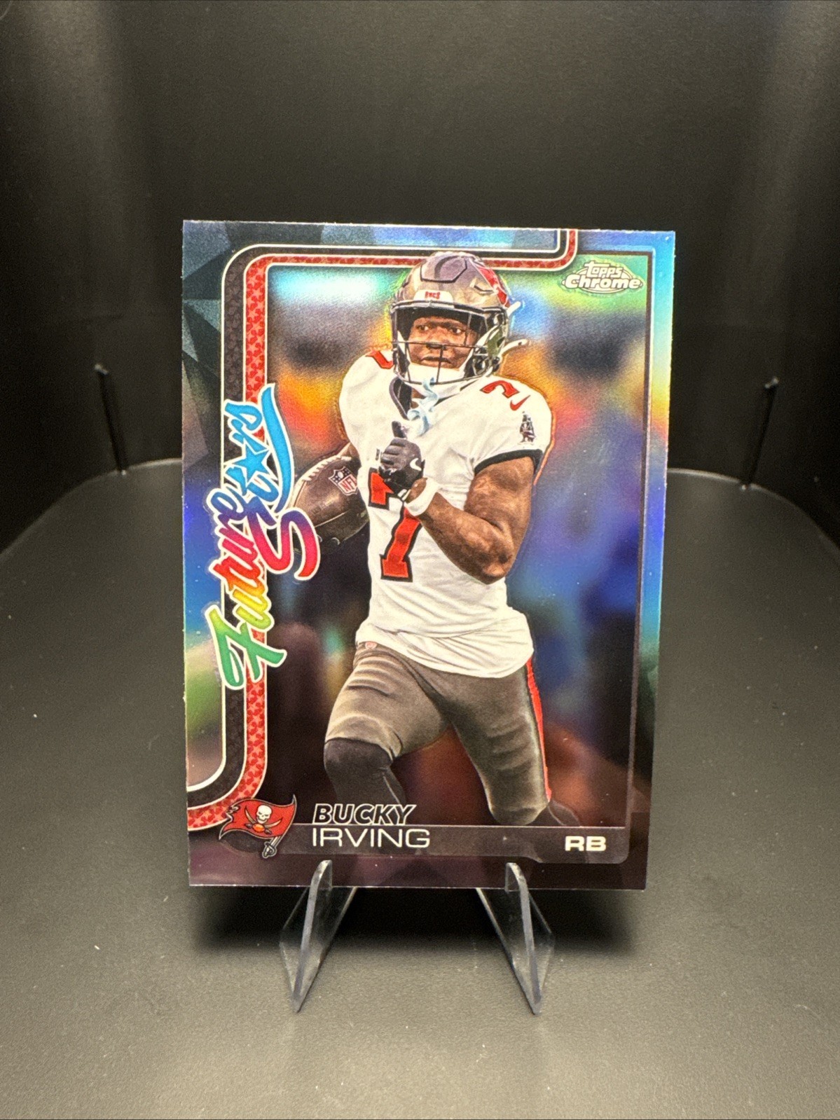 2025 Topps Chrome Bucky Irving REFRACTOR Future Stars RC Buccaneers #FS-11