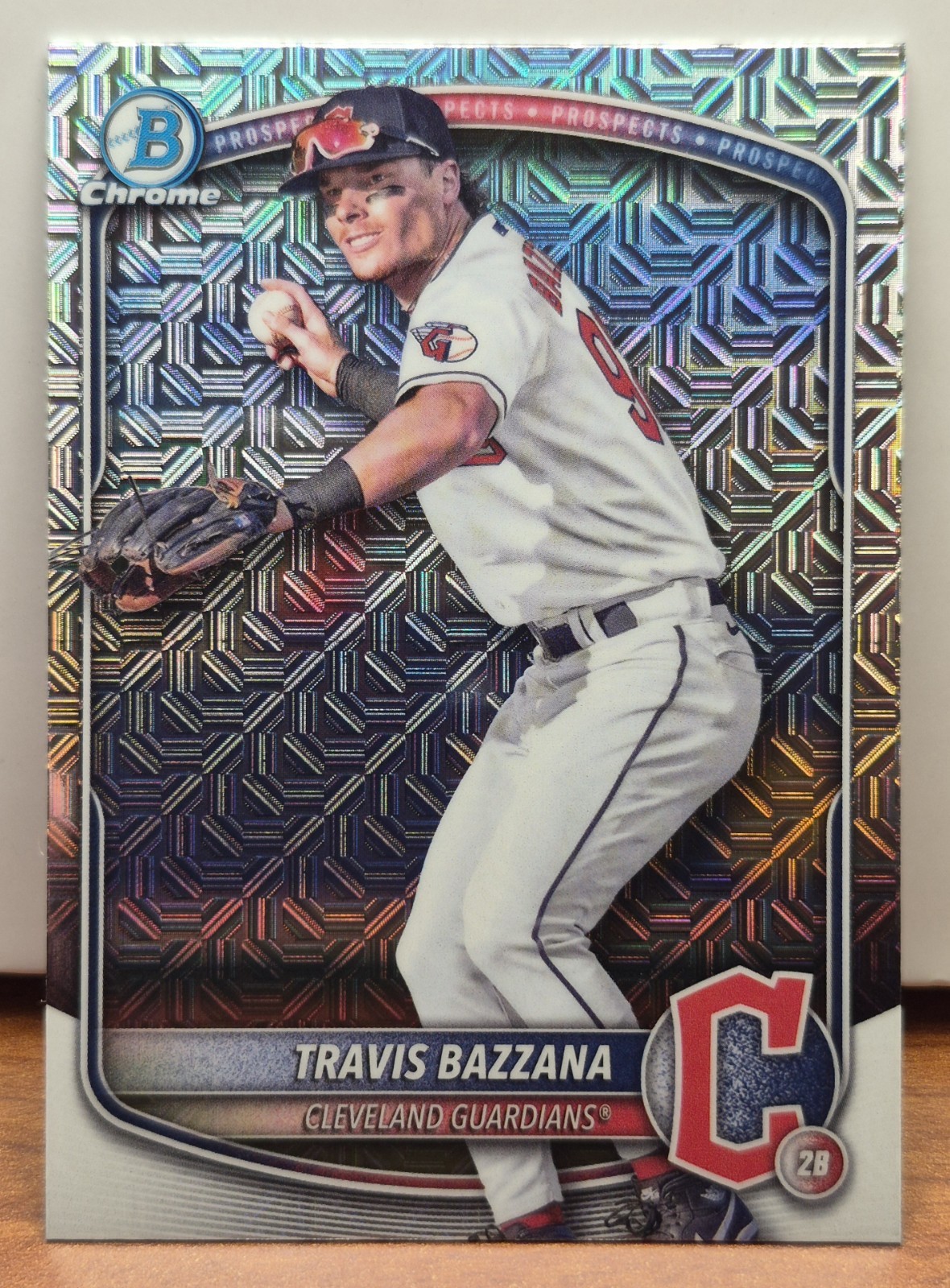 2025 Bowman – Chrome Prospects, Mojo Refractor – Travis Bazzana #BCP-131
