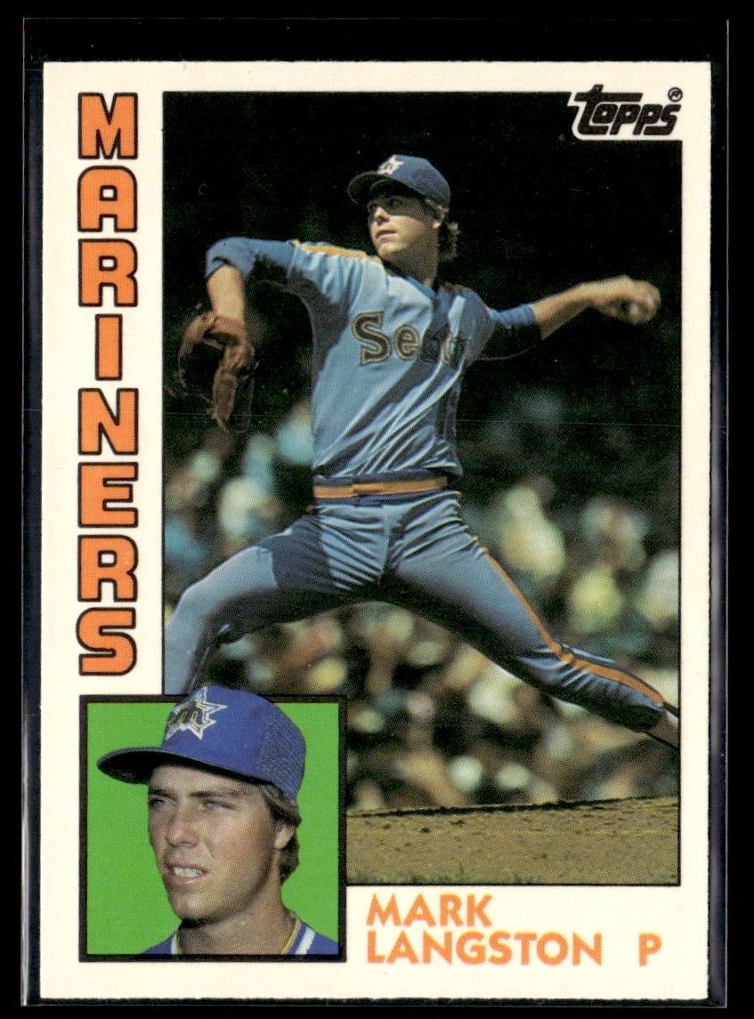 1984 Topps Traded Tiffany Mark Langston Seattle Mariners #70T
