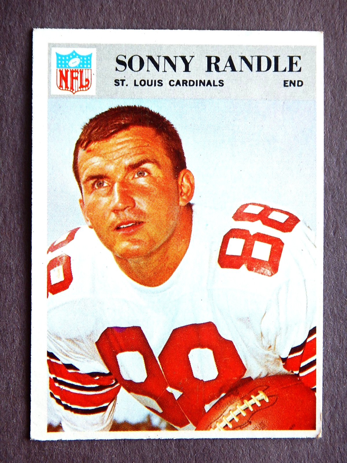 Sonny Randle #165 Philadelphia 1966 Football Card (St Louis Cardinals)