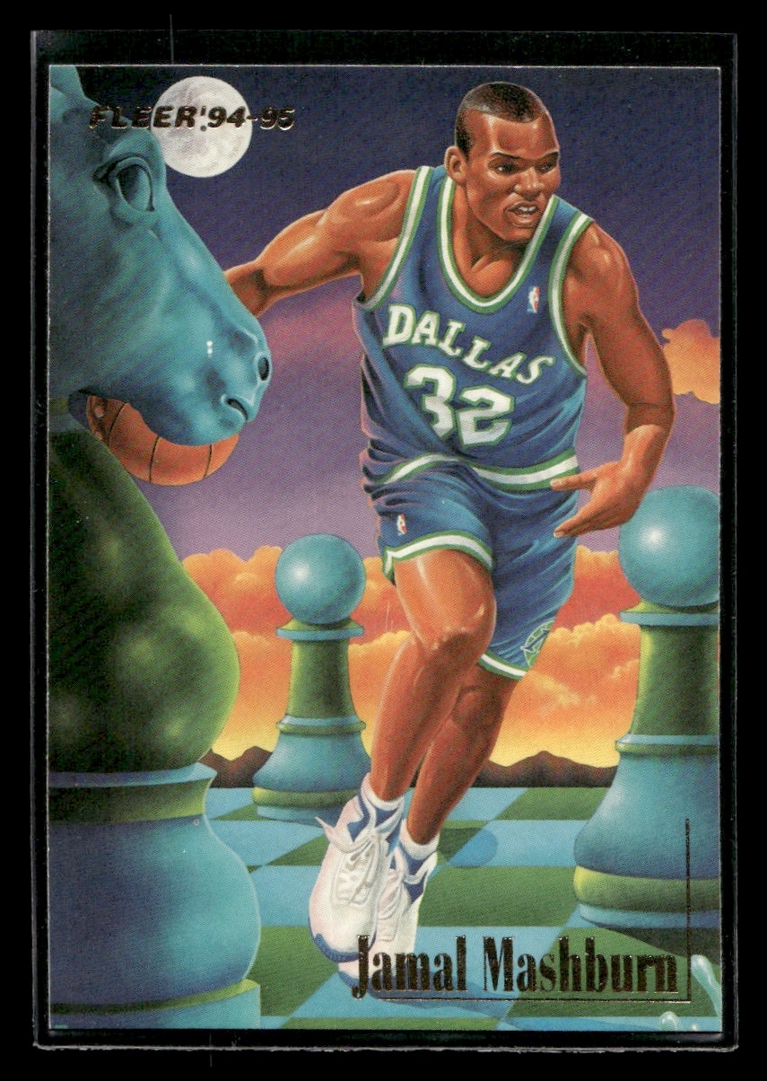 1994 Fleer Jamal Mashburn #1 Dallas Mavericks