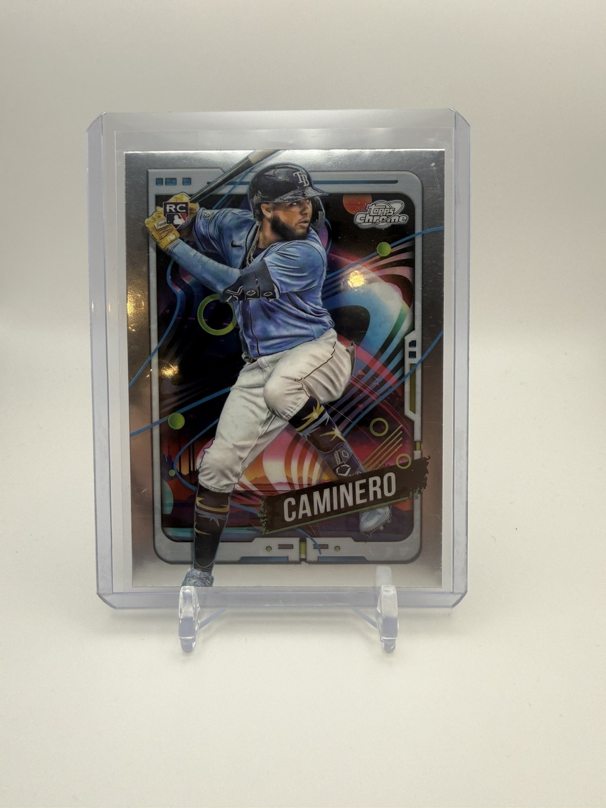 2024 Topps Cosmic Chrome – Junior Caminero #1 (RC) Rookie 🔥🔥🔥