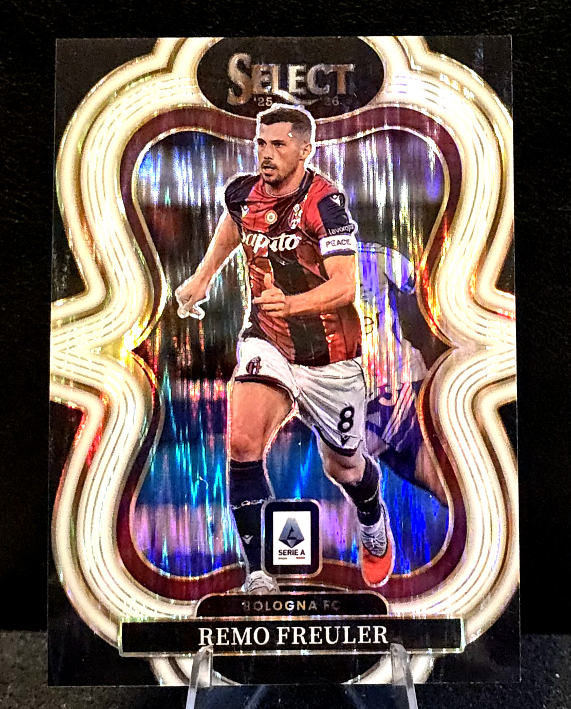 2025-26 PANINI SELECT SERIE A MEZZANINE REMO FREULER White Flash /39 Bologna