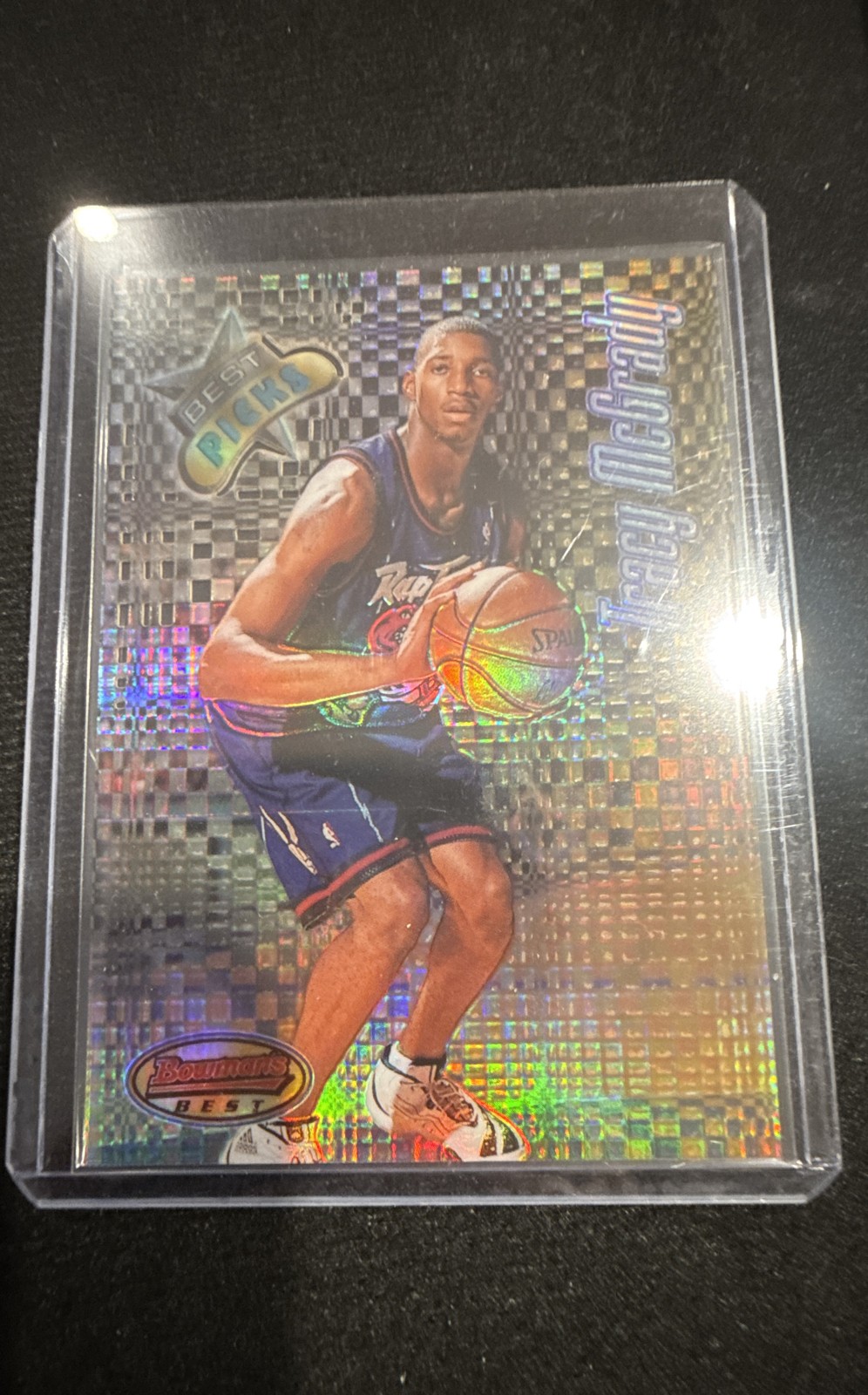 1997-98 Bowman’s Best – Best Picks Tracy McGrady #BP4 Refractor (RC)