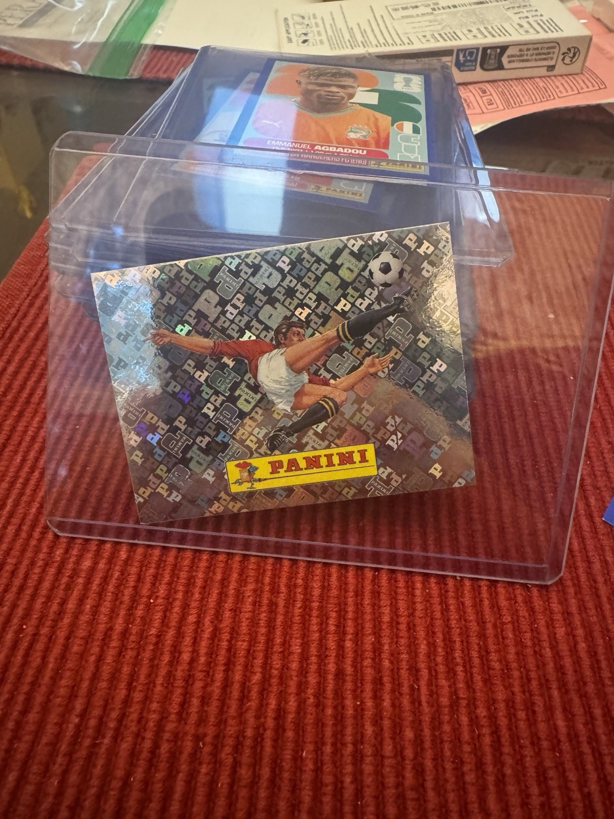 2026 Panini FIFA World Cup Sticker Collection 00 Panini Logo FOIL