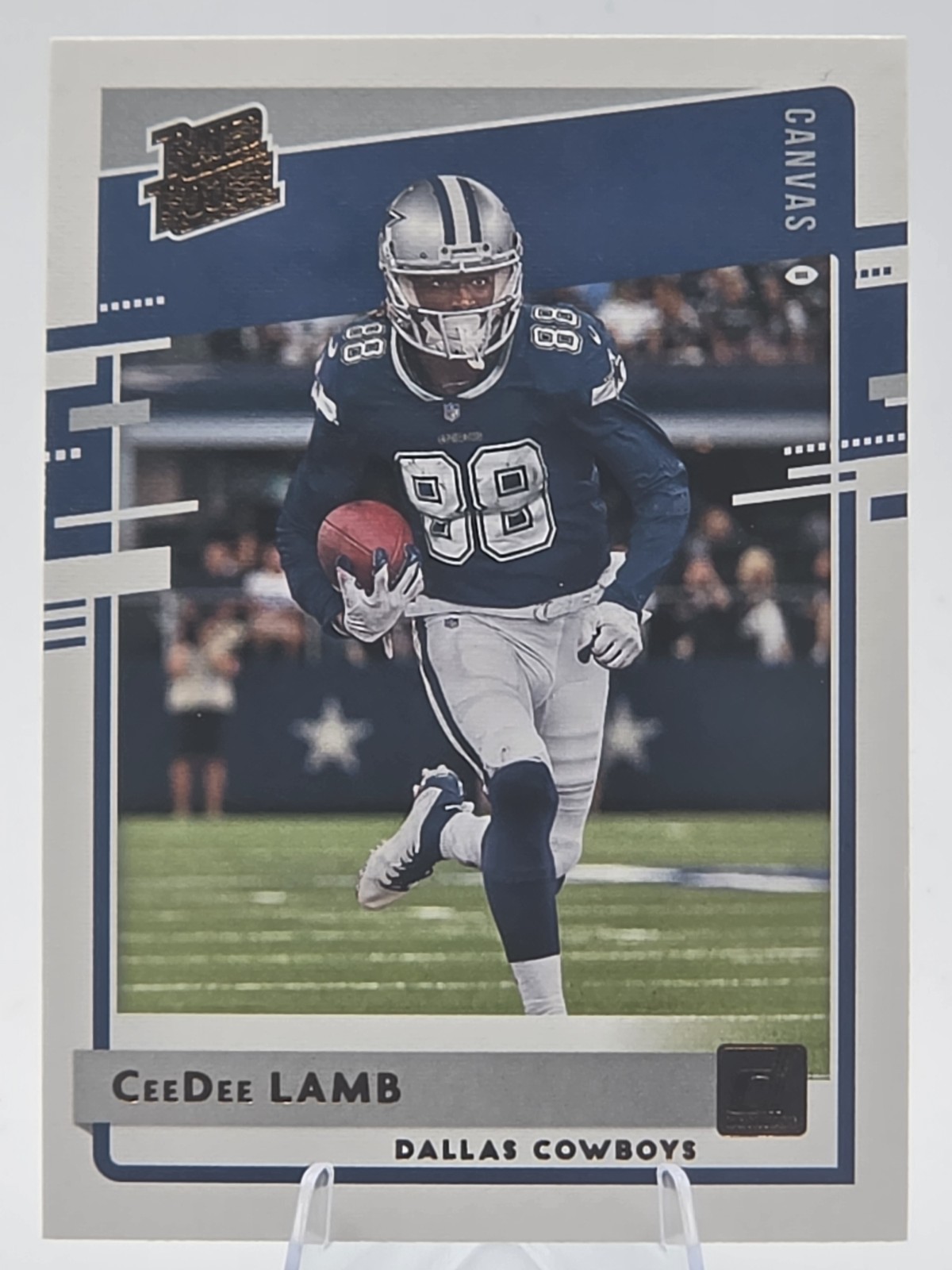 2020 Panini Donruss CeeDee Lamb Rated Rookie RC Canvas Dallas Cowboys #306
