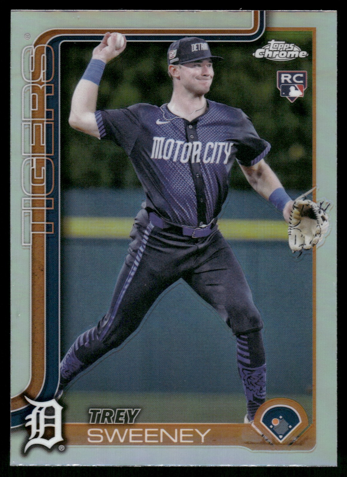 2025 Topps Chrome #6 Trey Sweeney Refractors