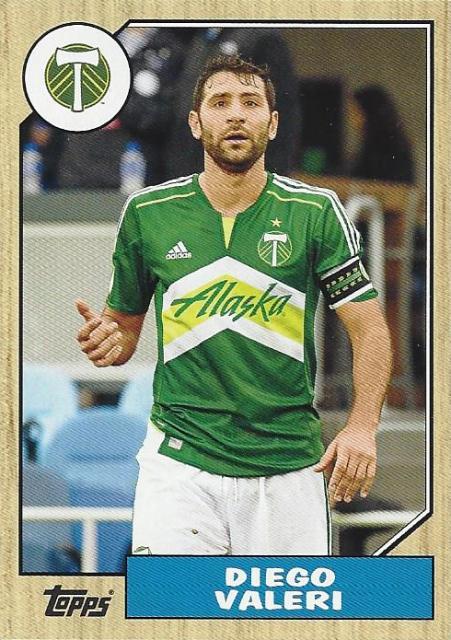 2017 Topps Major League Soccer ‘Throwback Topps’ Chase / Insert Card – MLS