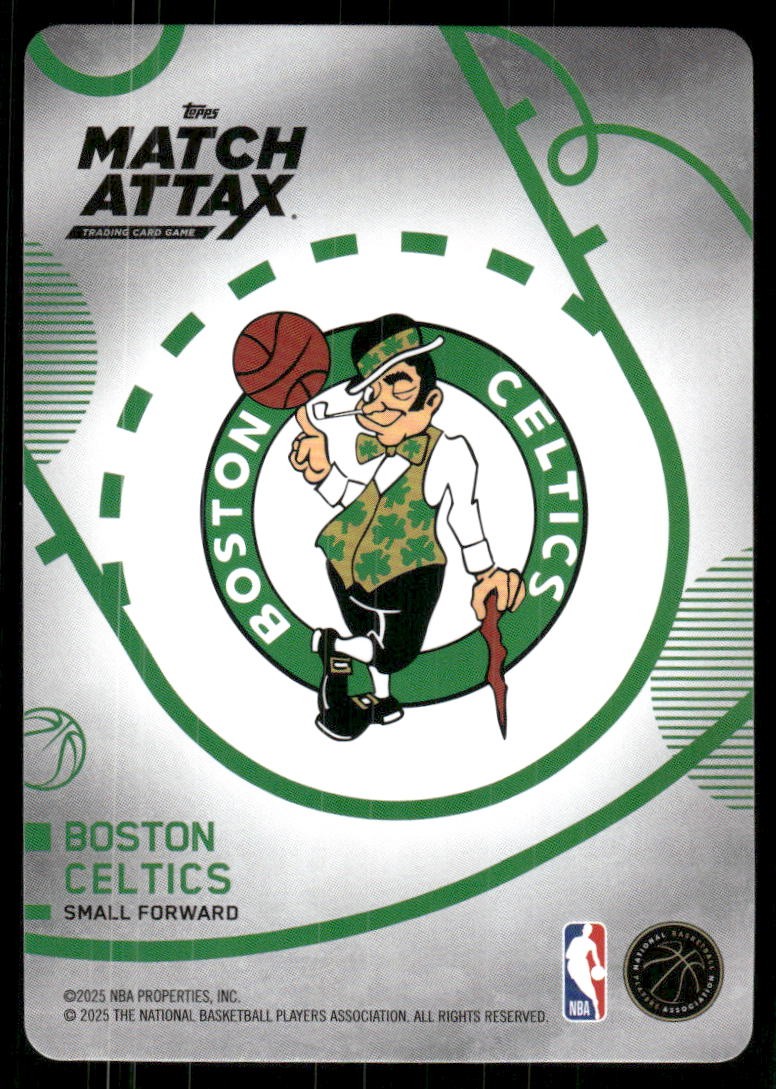 2025-26 Topps Match Attax #1 Jayson Tatum