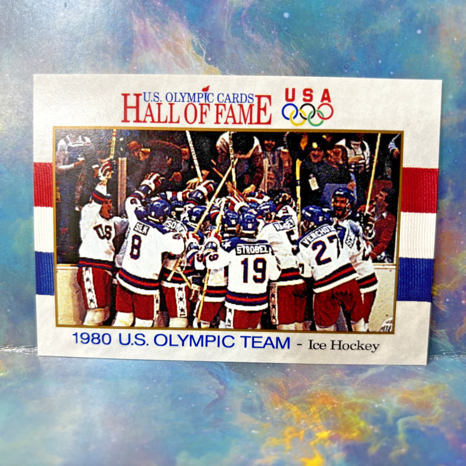 1980 U.S. Olympic Team Hockey #69 1991 Impel Olympic Hall of Fame