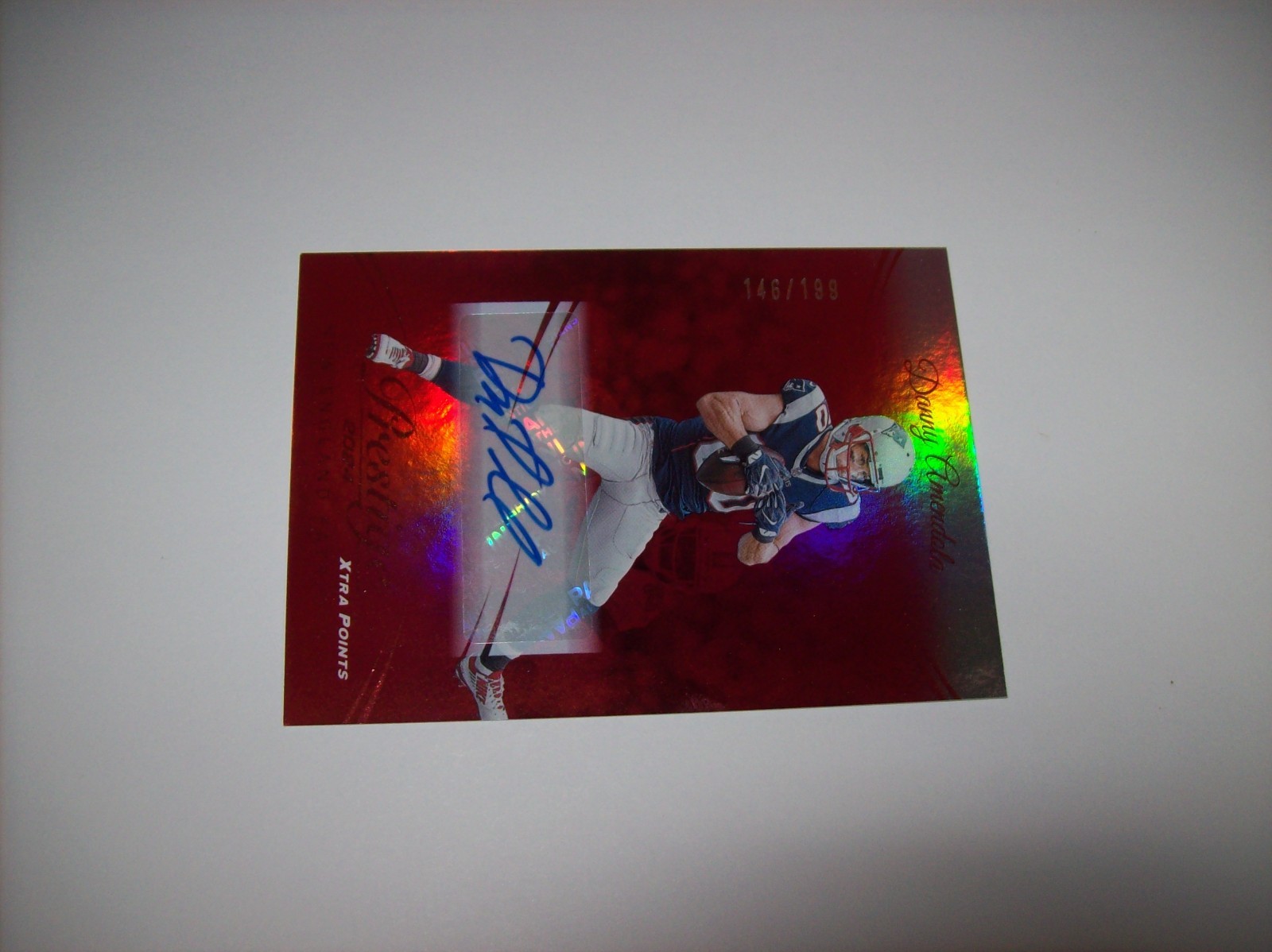 2024 Prestige Xtra Points Red Premium Signatures #146/199 Danny Amendola Auto SP