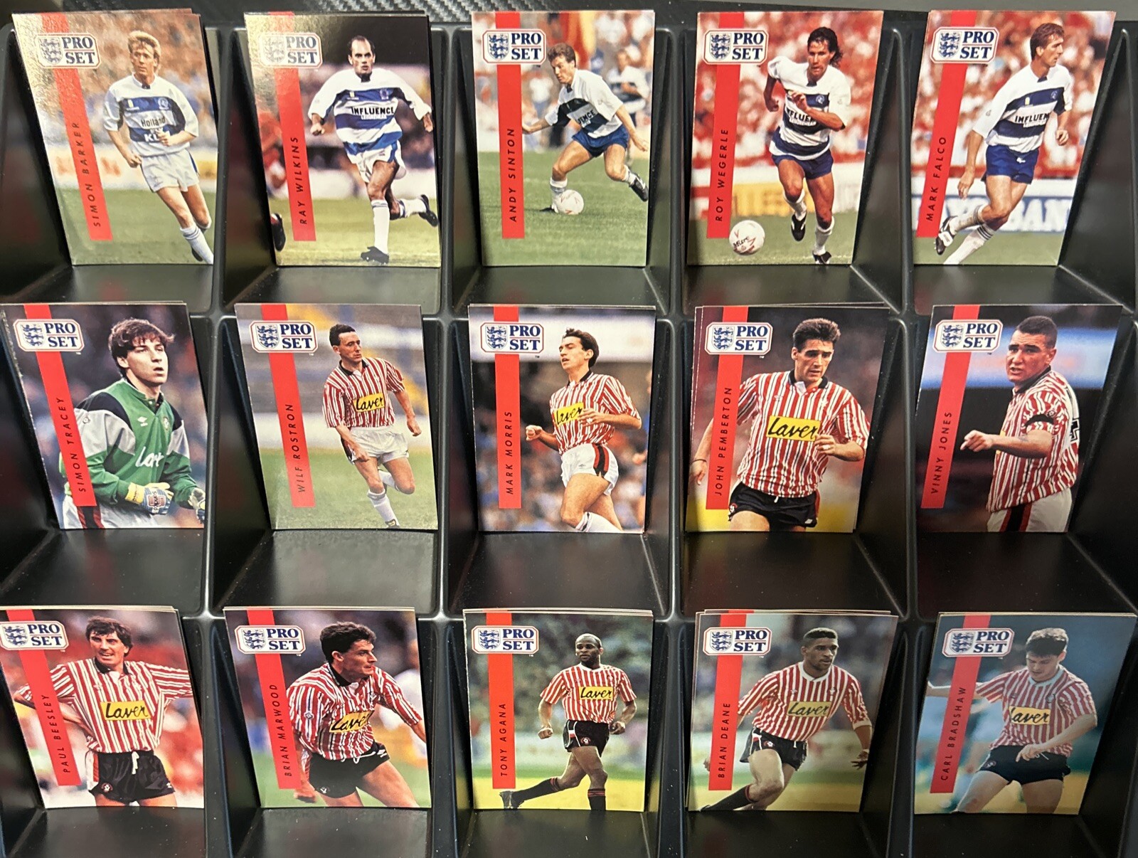 1990-91 Pro Set EPL English League Soccer Cards YOU PICK 1-199