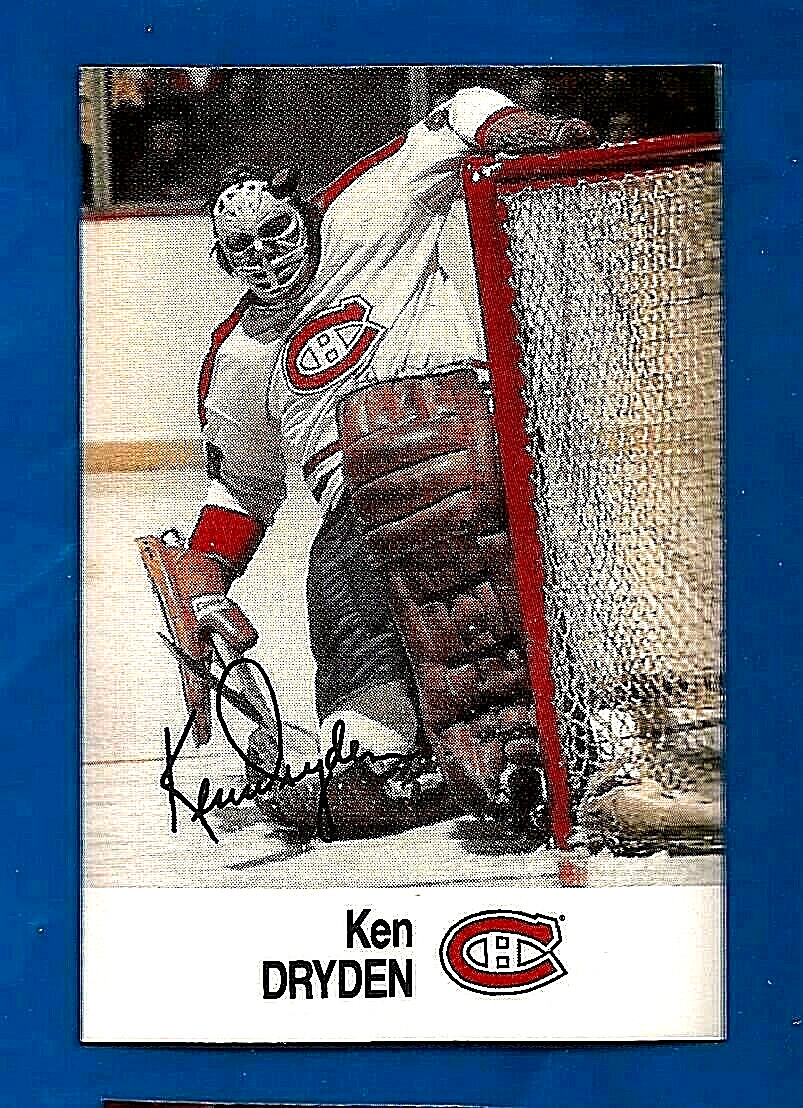 ESSO Oil Co. HOCKEY CARD KEN DRYDEN MONTREAL CANADIENS NM MINT