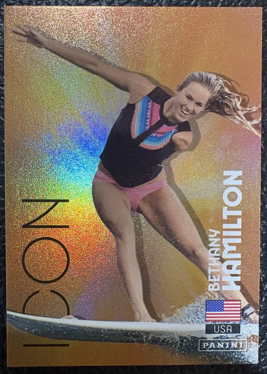 Bethany Hamilton 2024 Panini Olympics Paris #103 Surfing Legend!