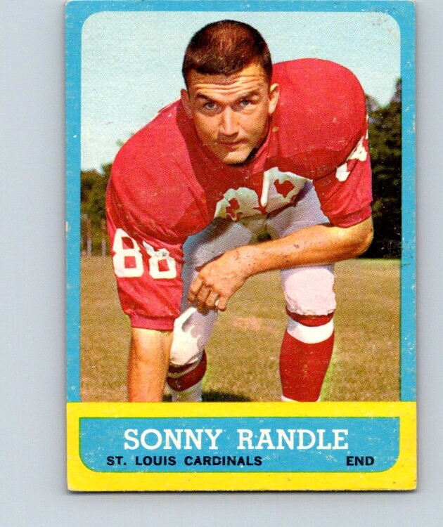 1963 TOPPS FOOTBALL #149 SONNY RANDLE LOW GRADE GM
