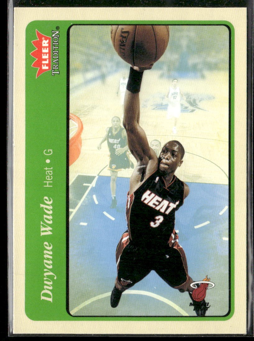 2004-05 Fleer Tradition #73 Dwyane Wade Green
