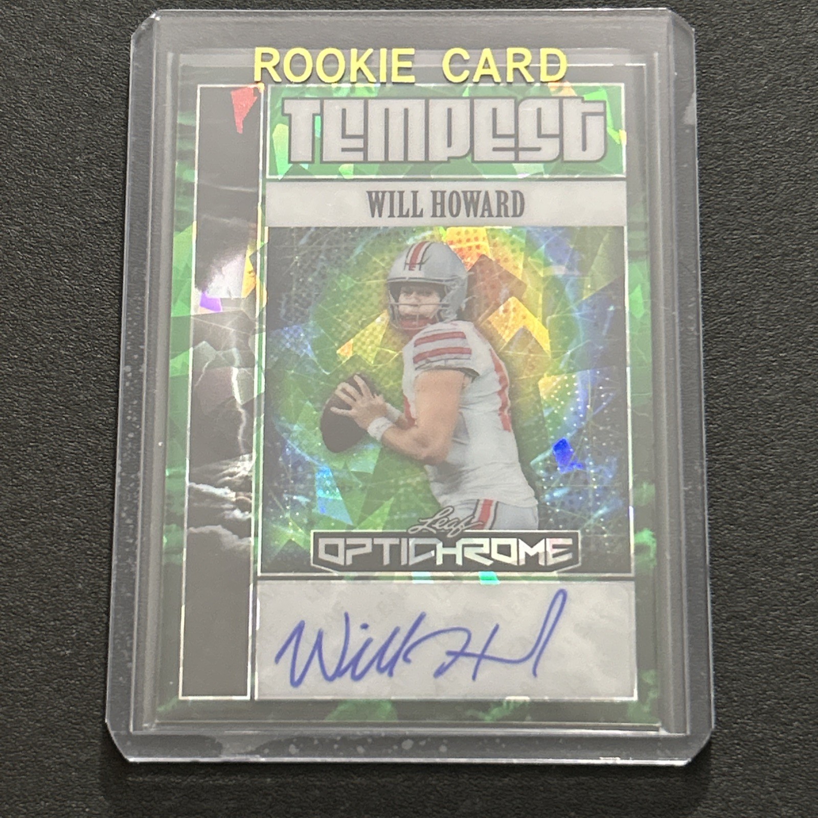 2025 Leaf Optichrome – Autographs Will Howard, #BA-WH1 /6