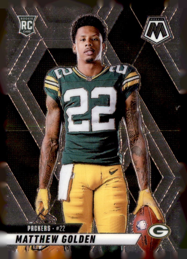 Matthew Golden 2025 Panini Mosaic #285 Green Bay Packers