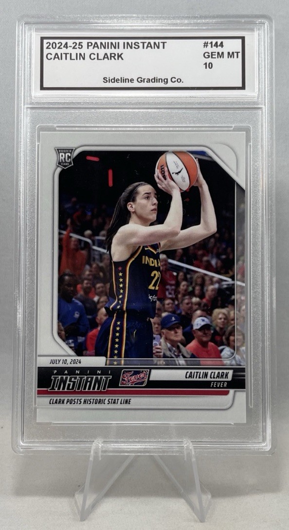 Caitlin Clark Rookie Set Graded Gem Mint 10 Panini Instant & Rookie of the Year