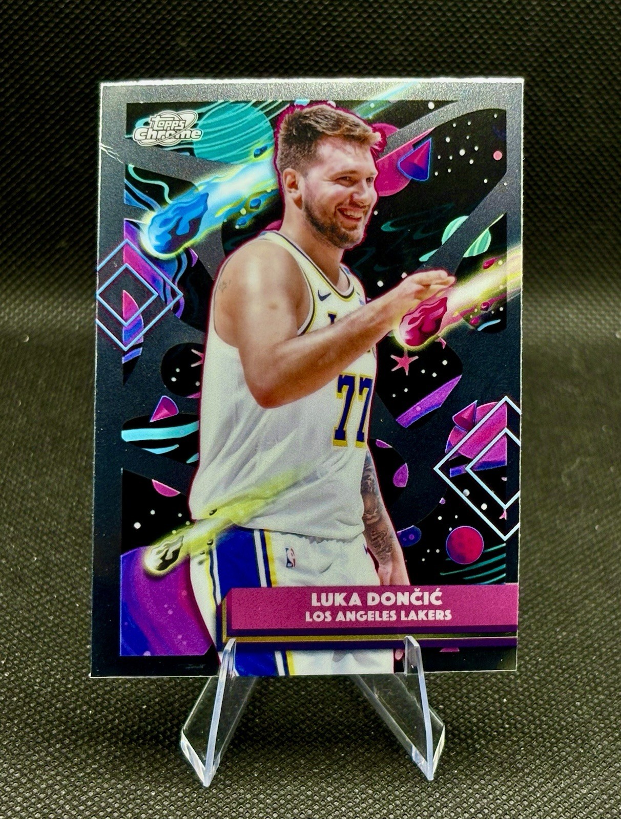 Luka Doncic 2025-26 Topps Cosmic Chrome #66 Los Angeles Lakers