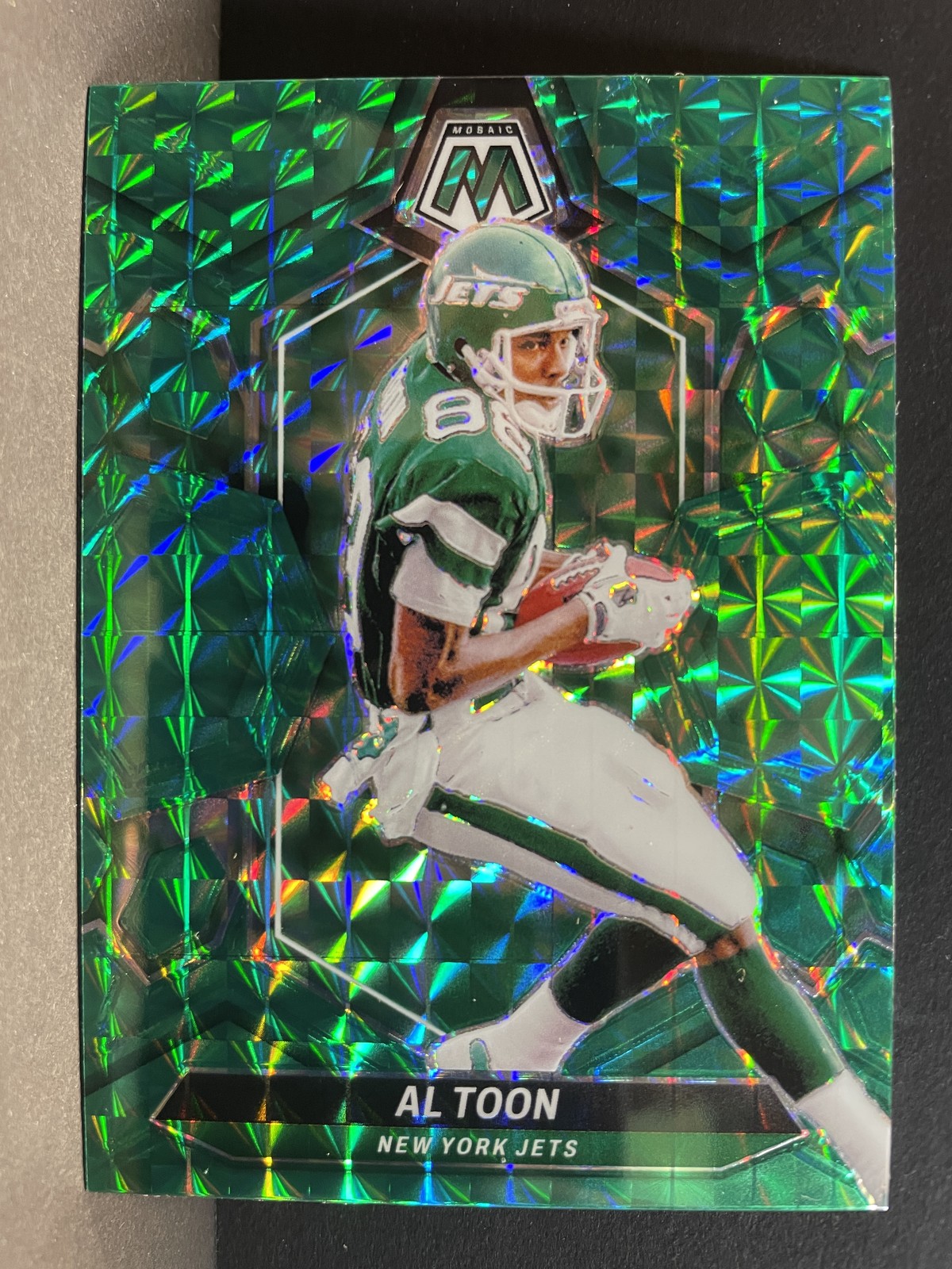 2024 Panini Mosaic #225 Al Toon Mosaic Green New York Jets