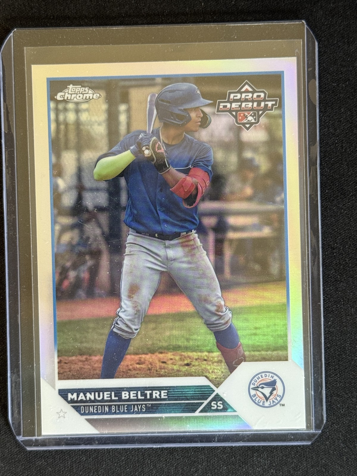 2023 Topps Pro Debut #PDC-183 Manuel Beltre Chrome Refractor #/99