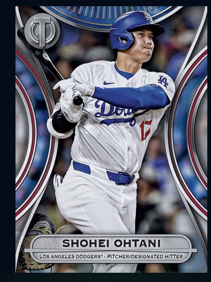 2025 MLB TOPPS Tribute Base – SHOHEI OHTANI -Dodgers (Topps MLB Bunt DigitalCard