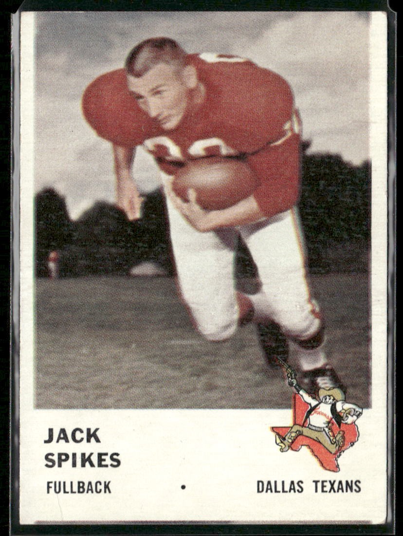1961 Fleer #201 Jack Spikes VG-EX/EX