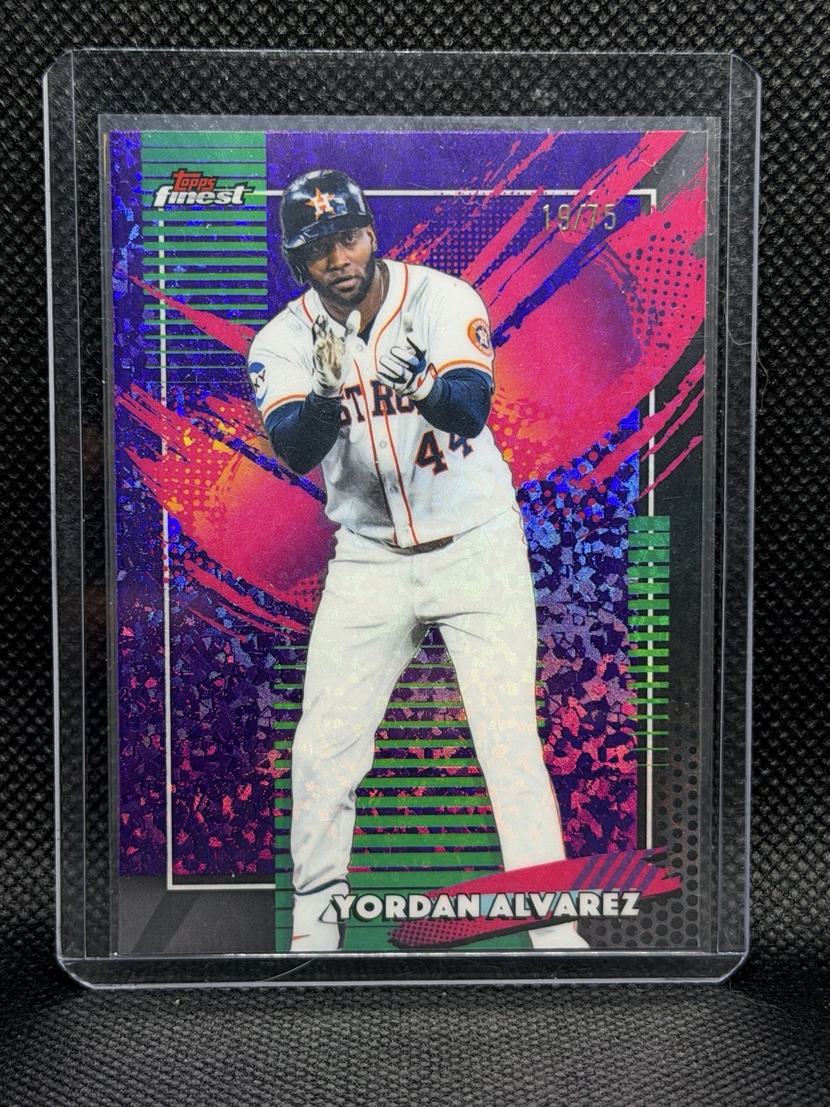 2026 Topps Finest Rare Yordan Alvarez #261 19/75 Houston Astros