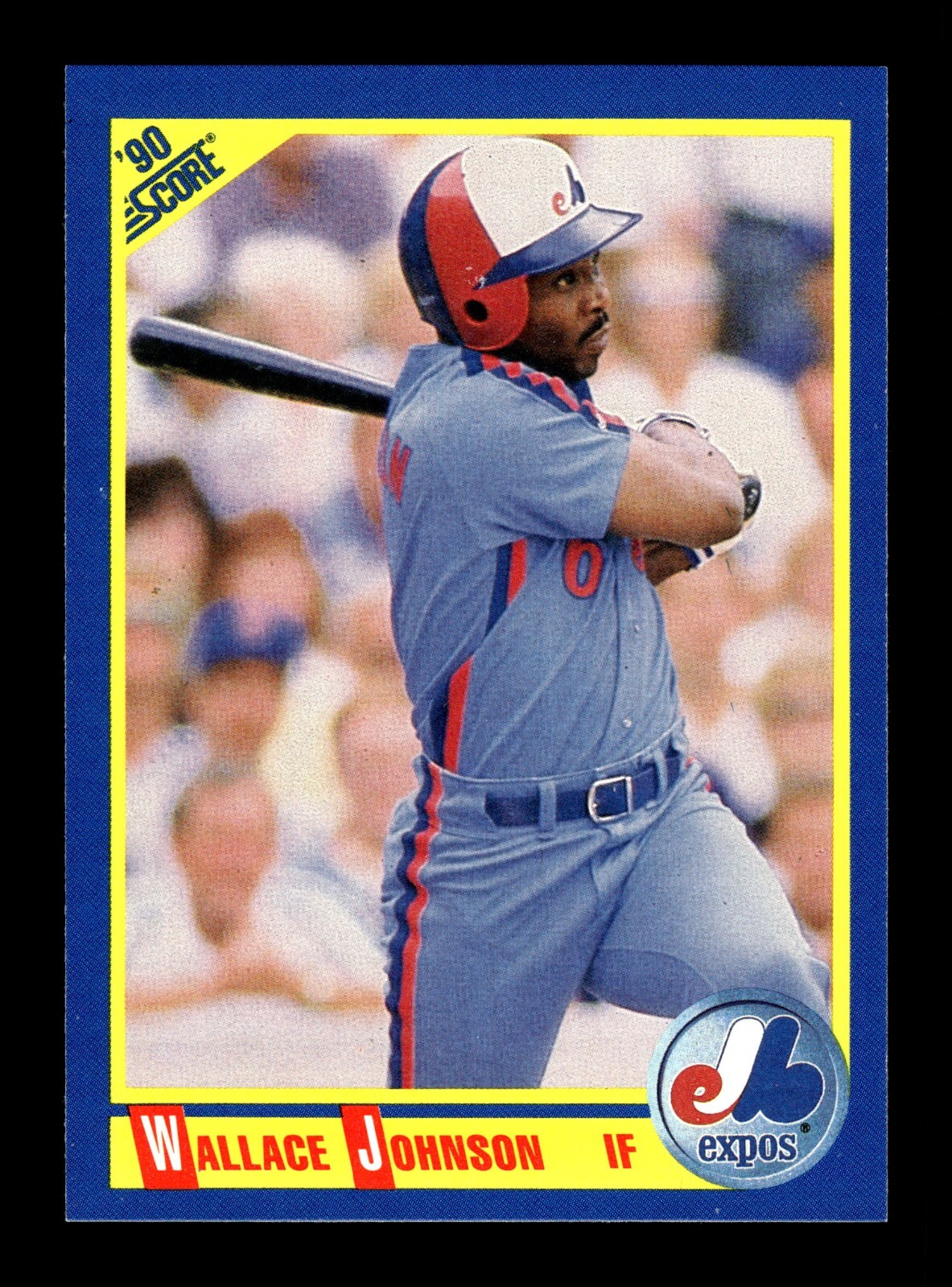 WALLACE JOHNSON ⚾ 1990 Score Baseball #479 Montreal Expos