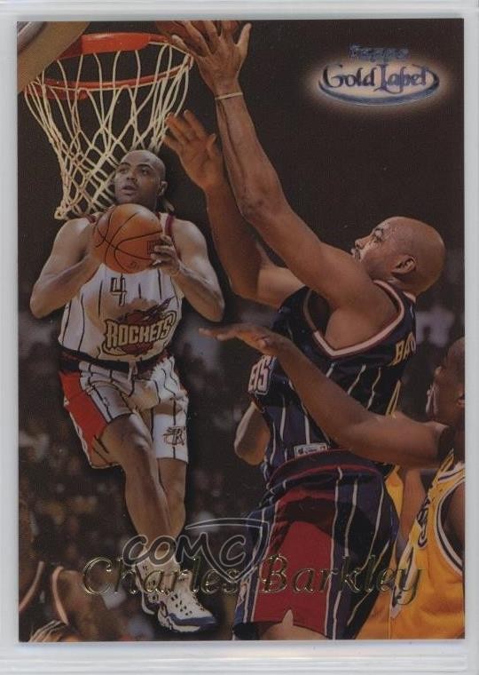 1998-99 Topps Gold Label Black Label Charles Barkley #GL5 HOF 1hs2