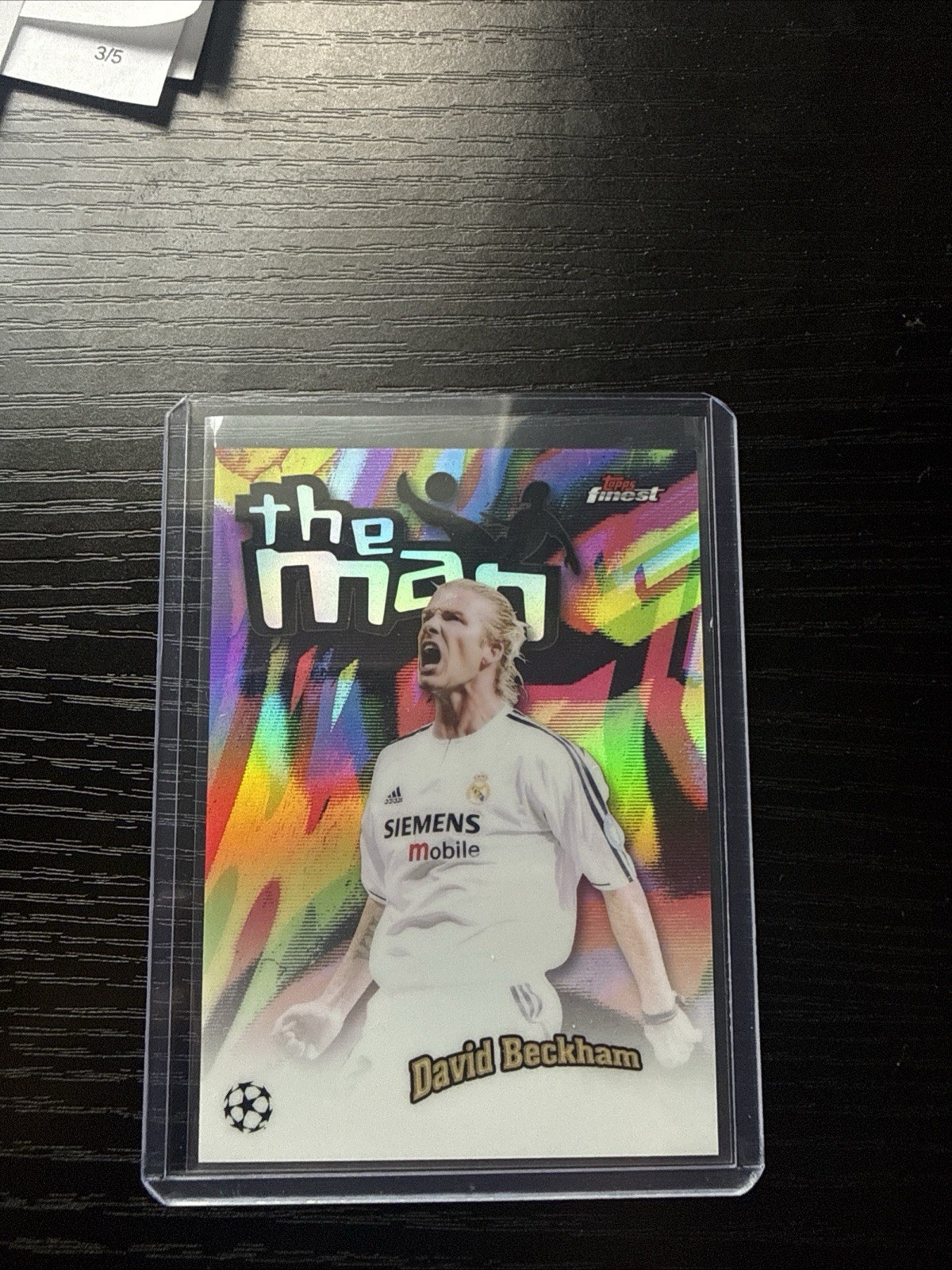 🔥2025-26 Topps Finest UEFA Club Competitions David Beckham The Man SSP Case HIT