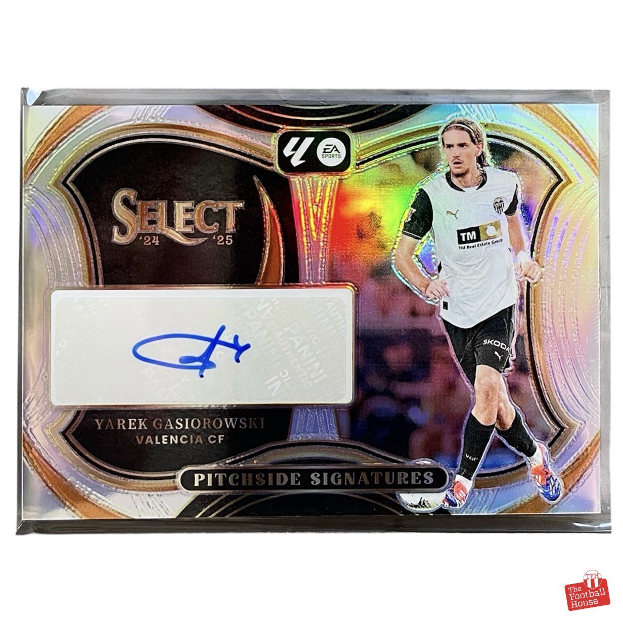 Panini 2024/25 Select La Liga Valencia Yarek Gasiorowski Silver Auto Card #PS-YG