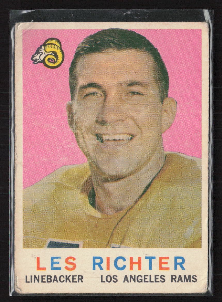 1959 Topps #84 Les Richter – VG Set Break!
