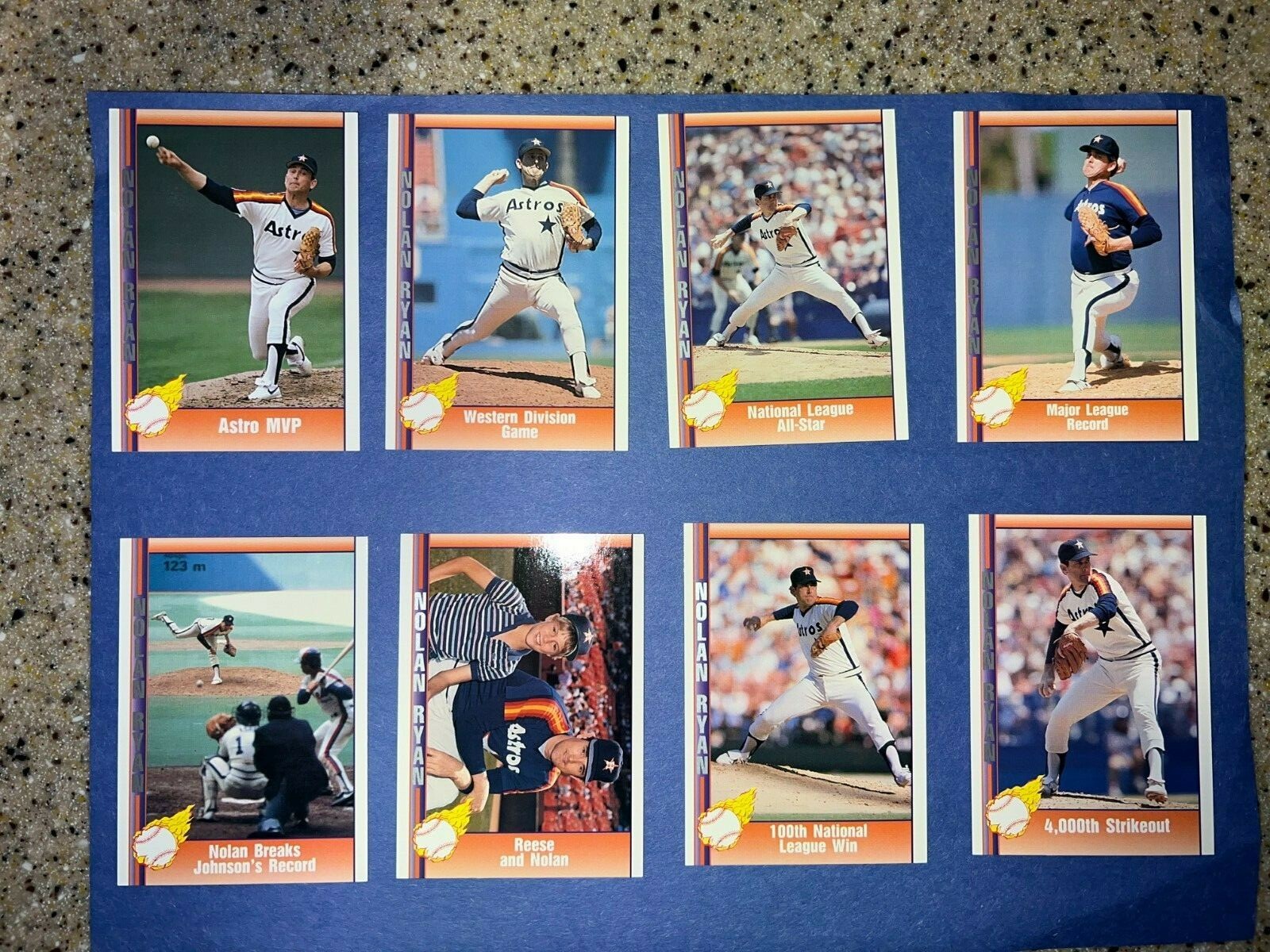 1991 PACIFIC NOLAN RYAN TEXAS EXPRESS BASEBALL CARDS YOU CHOOSE 1-222 MLB CARD