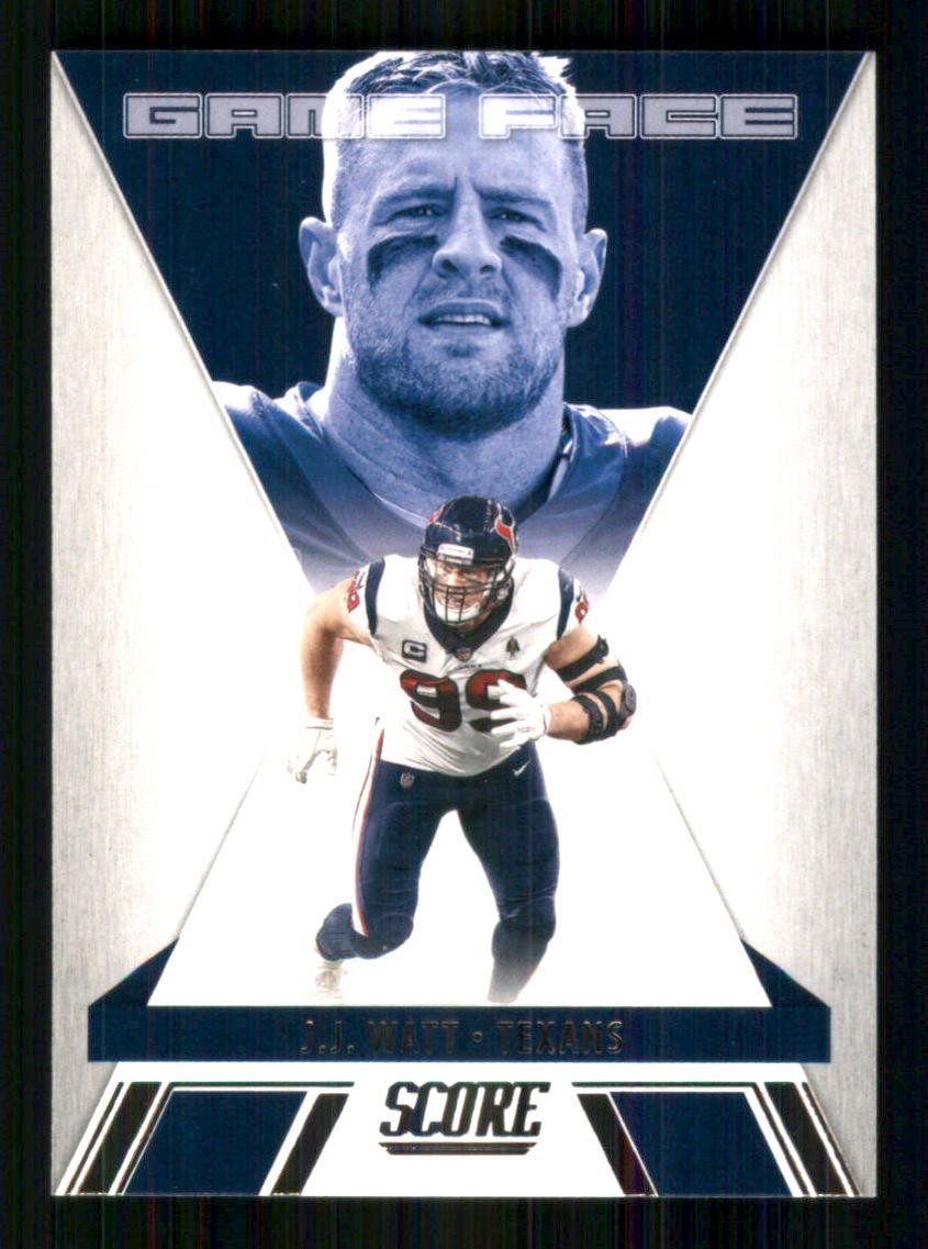 2021 Score Game Face #GF4 J.J. Watt Houston Texans TW6100