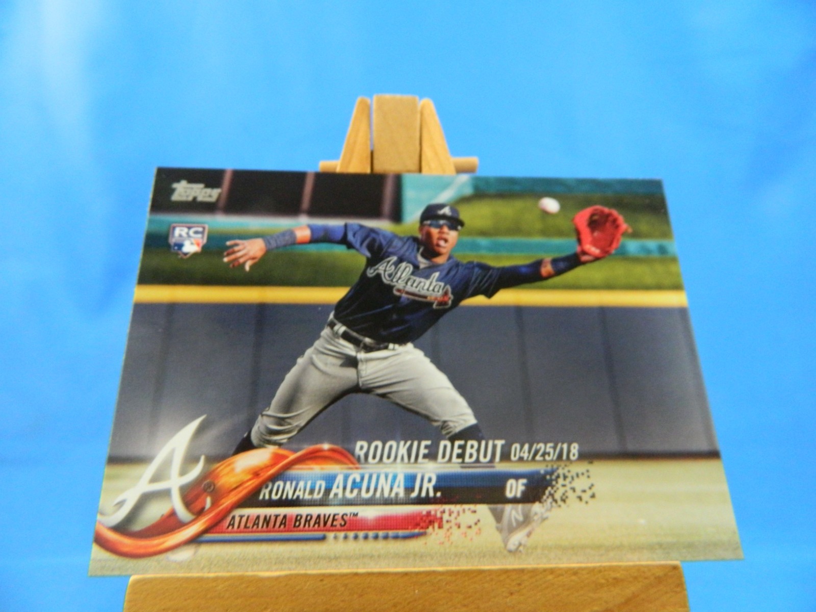 Ronald Acuna Jr Topps Update 2018 RC Rookie US252 US 252