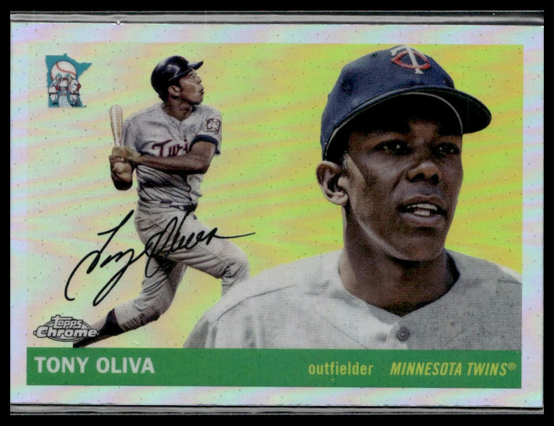 2025 Topps Chrome Platinum #445 Tony Oliva Refractors