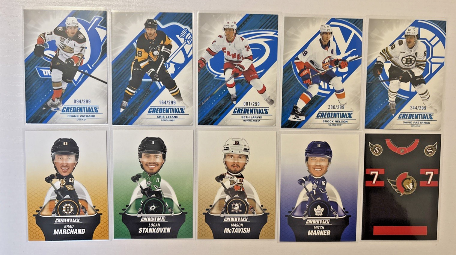 2024-25 UD Credentials Inserts, Parallels, #’d, RC’s! Complete Your Sets! U PICK