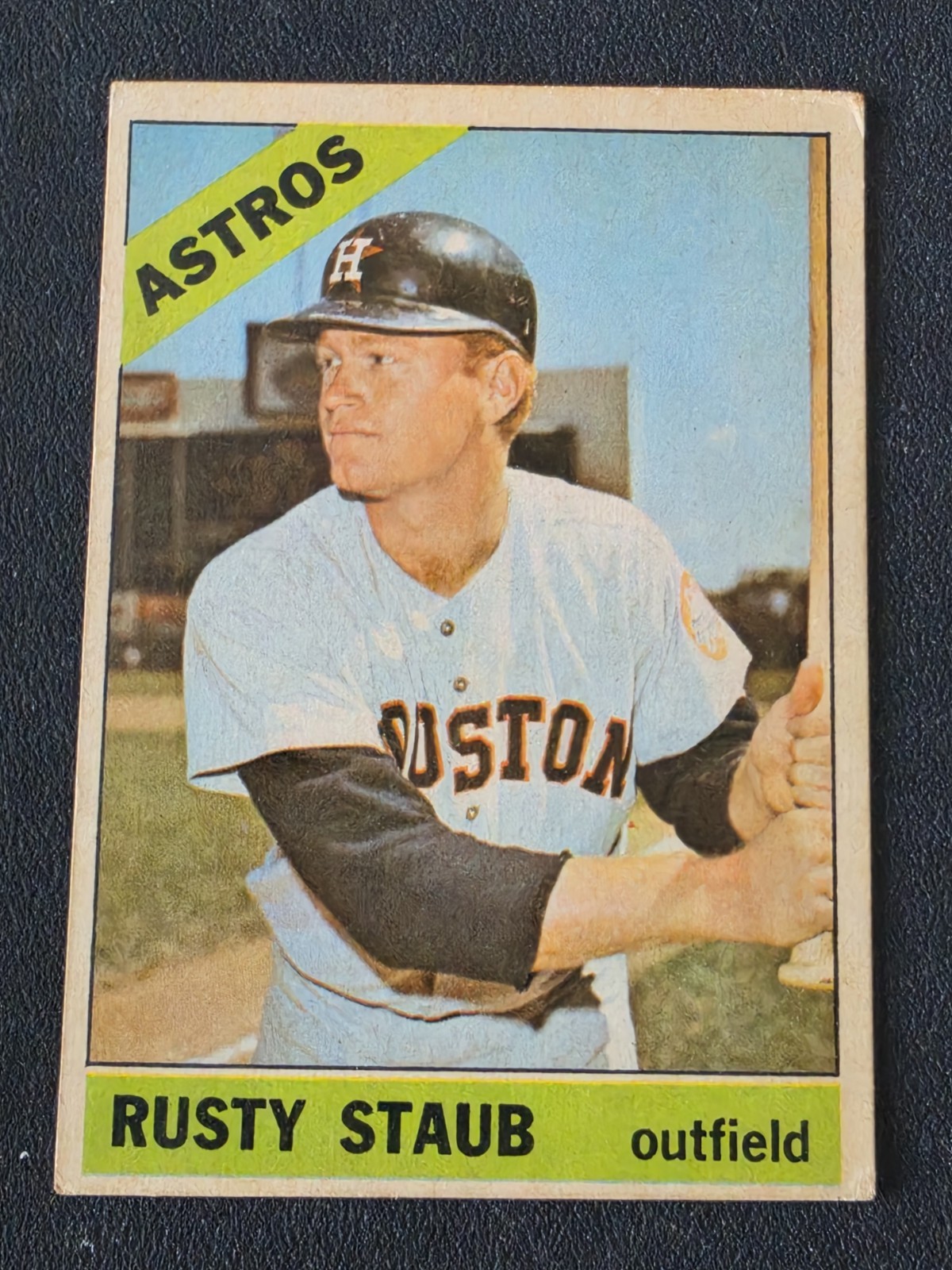 Higher Grade 1966 Topps Venezuelan #106 Rusty Staub, Houston Astros, Venezuela