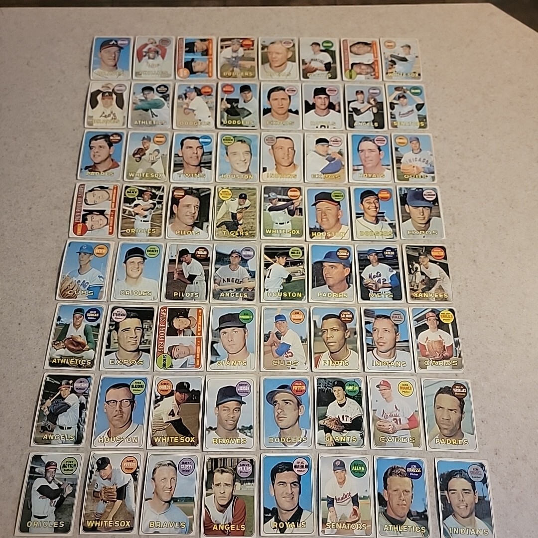 1969 Topps Baseball Your Choice